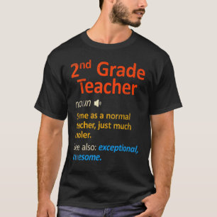 Camiseta Maestros de segundo grado de Tee