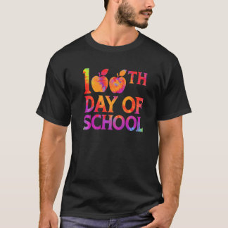 Camiseta Maestros de tintes de cola estudiantil 100° día de