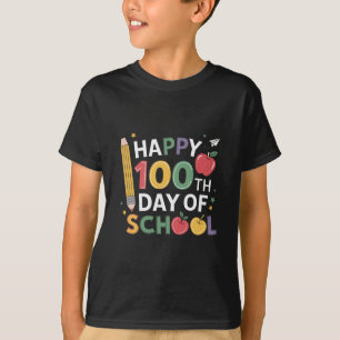 Camiseta Maestros del Día 100 de la Escuela Feliz 100 Días