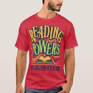 Camiseta Maestros Leyendo Poderes, Libros de Imaginación