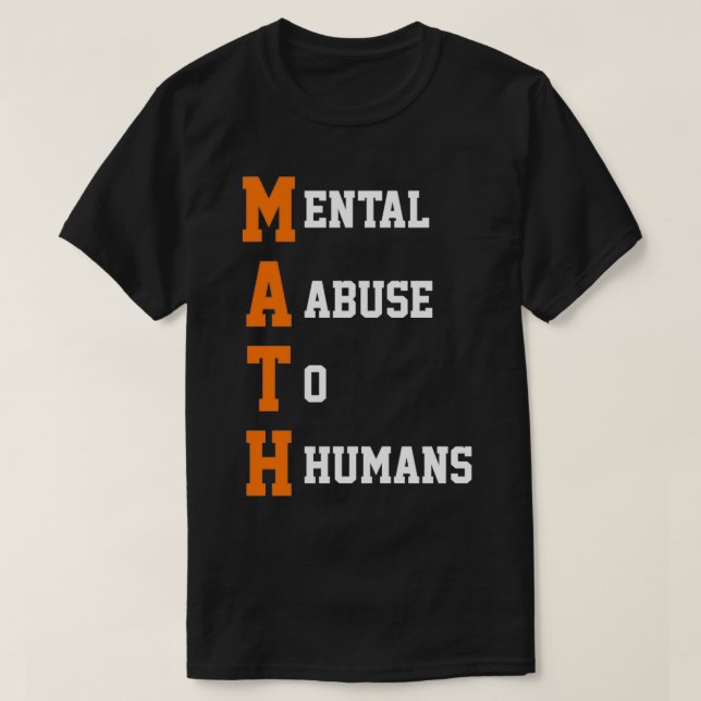 Camiseta Maestros matemáticos matemáticos matemáticos (Diseño del anverso)
