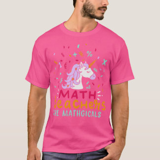 Camiseta Maestros matemáticos son matemáticos