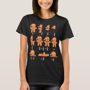 Camiseta Maestros Navidades de matemáticas Gingerbread Teac
