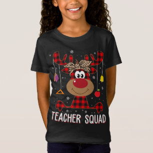 Camiseta Maestros Navidades del Escuadrón de Renos divertid