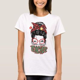 Camiseta Maestros Navidades favoritos de Santa Claus Groovy