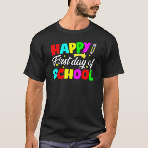 Camiseta Maestros niños adoran escuela feliz primer día esc