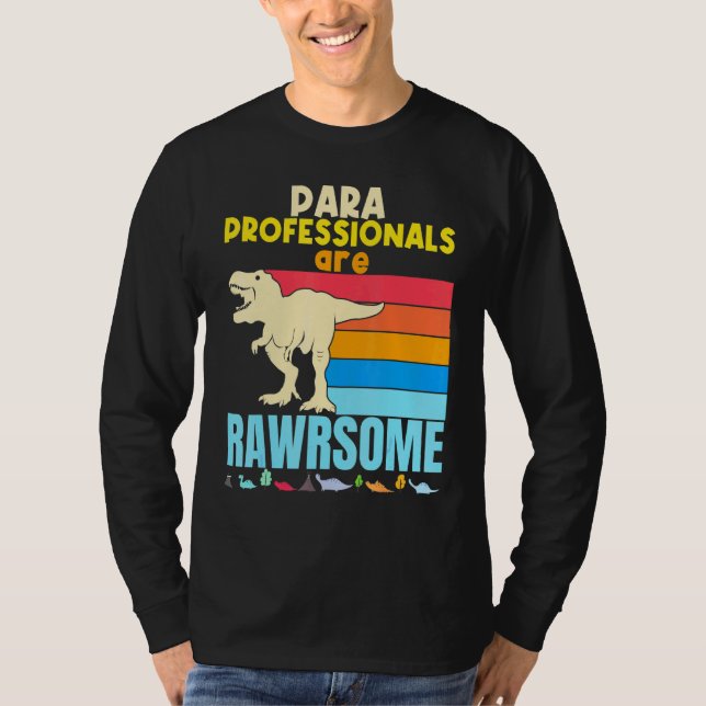 Camiseta Maestros Paraprofesionales son deliciosos té de di (Anverso)