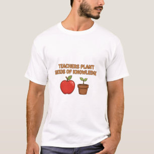 Camiseta Maestros Plantan Semillas de Conocimiento