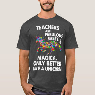 Camiseta Maestros profesores de regalo son fabulosos magi d
