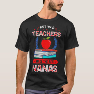 Camiseta Maestros Retirados Hacen Los Mejores Libros De Lec