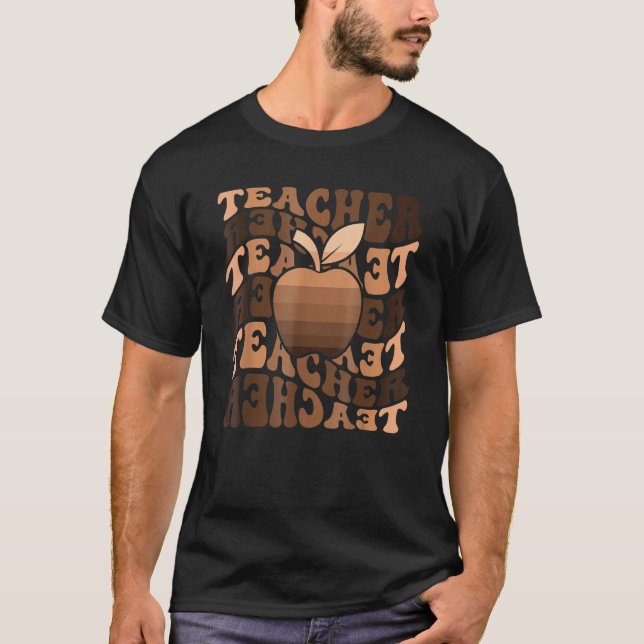 Camiseta Maestros retro Mes de Historia Negra Daisy Melanin (Anverso)