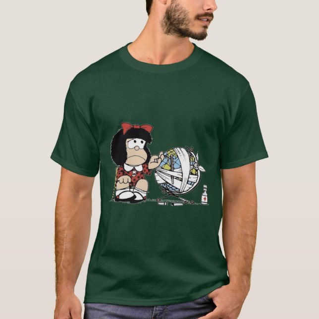 Camiseta Mafalda Quino chico (Anverso)