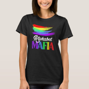 Camiseta Mafia Alfabetizada Orgullo Lgbtq Suena Gay Para