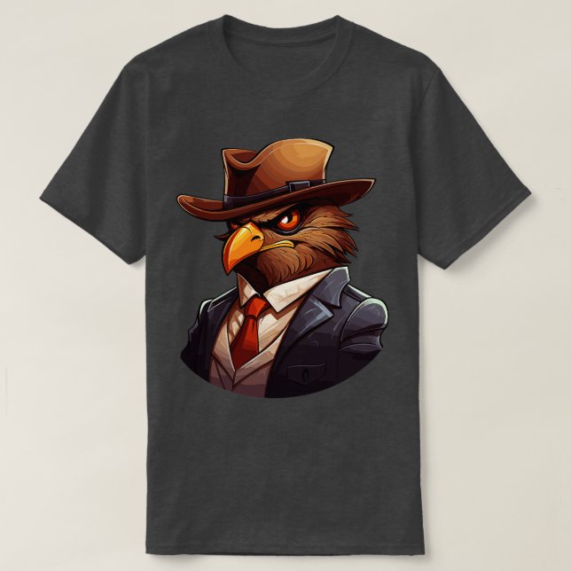 Camiseta Mafia de halcón 3 (Diseño del anverso)