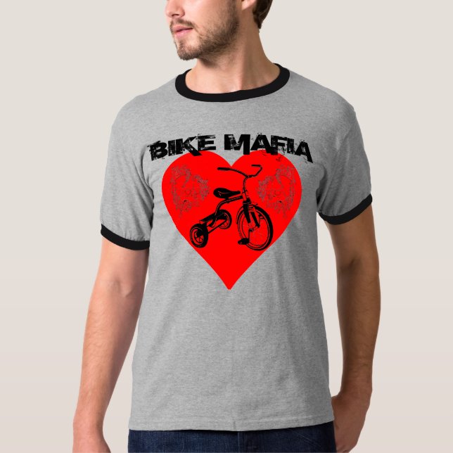 Camiseta Mafia de la bici (Anverso)
