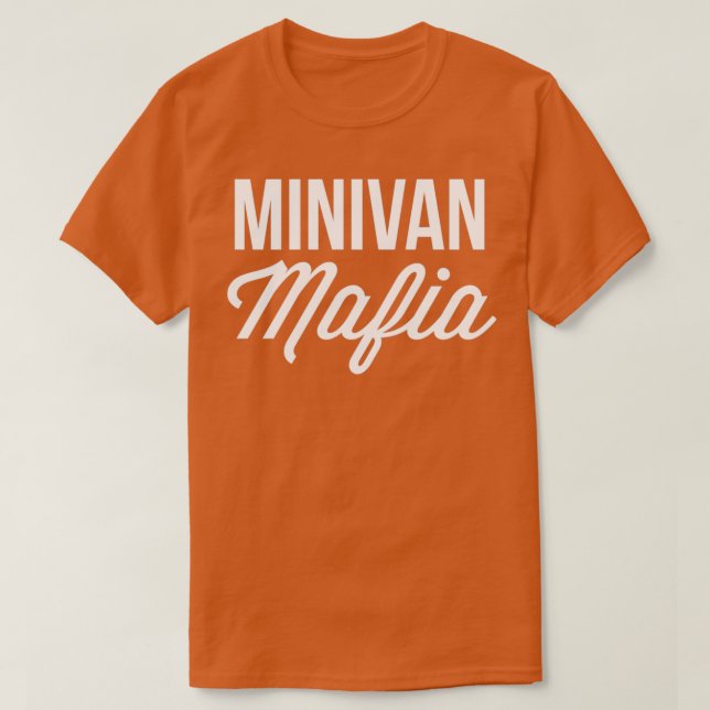 Camiseta Mafia de Minivan (Diseño del anverso)