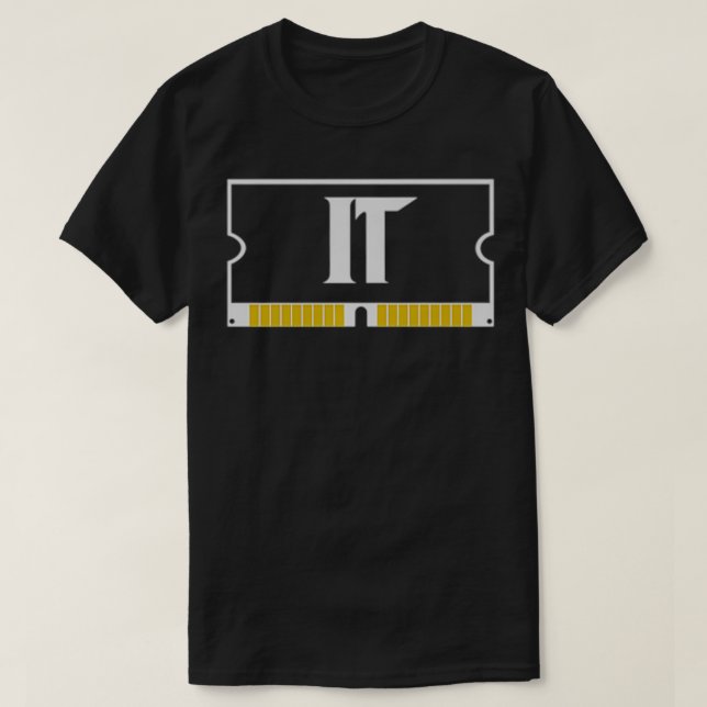 Camiseta Mafia de TI con cable Ethernet Premium (Diseño del anverso)