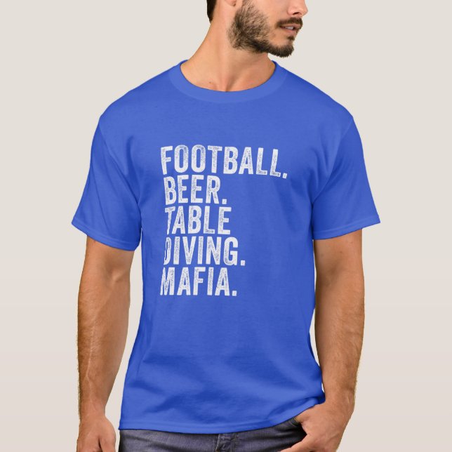 Camiseta Mafia del fútbol de los billetes, fanático del dep (Anverso)
