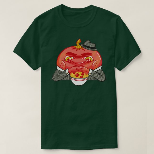 Camiseta Mafia del Tomate (Diseño del anverso)