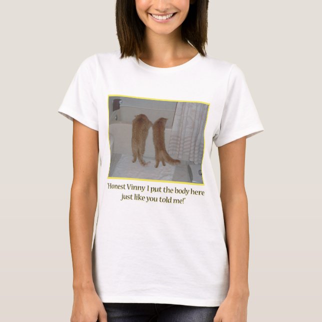 Camiseta Mafia Gats Humor (Anverso)