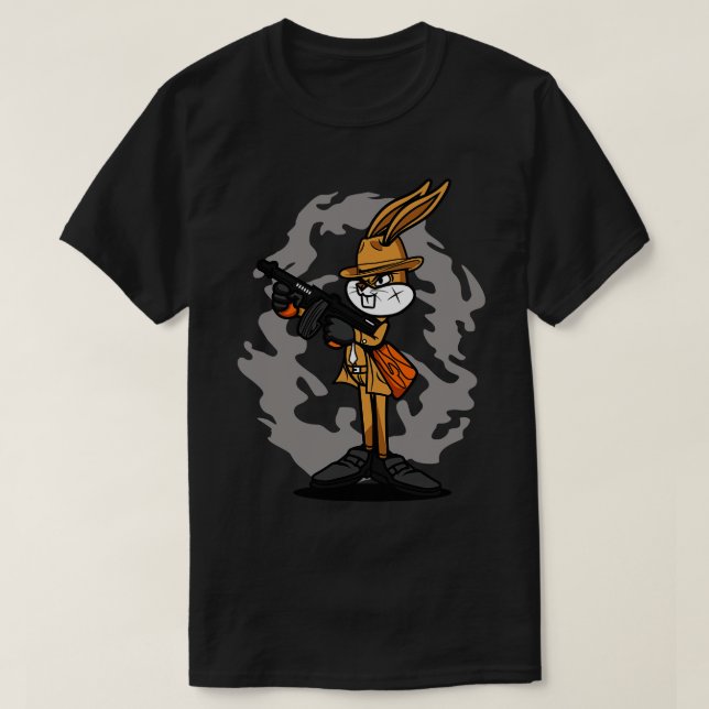 CAMISETA MAFIA RABBIT (Diseño del anverso)