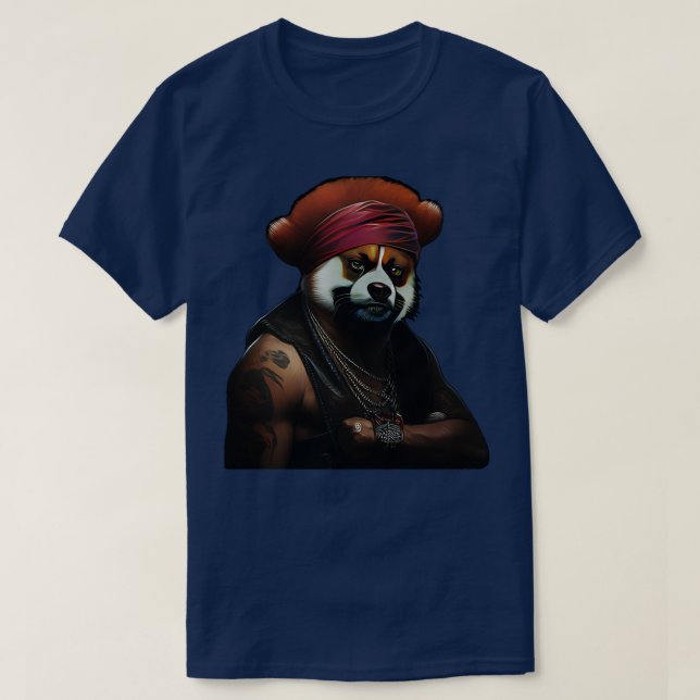 Camiseta Mafia Red Panda (Diseño del anverso)