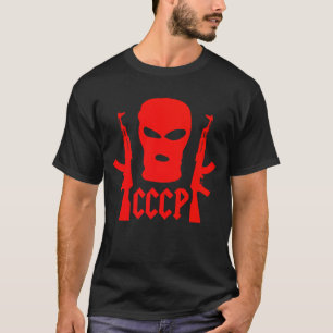 Camiseta Mafia rusa arma CCCP USSR Gangster Rojo ruso