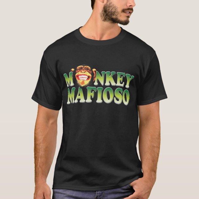 Camiseta Mafioso W del mono (Anverso)