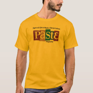 Camiseta Mag del logotipo del bloque de la goma y color de