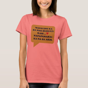Camiseta ¿Mag-presupuesto de los vagos de ka de Magaling?