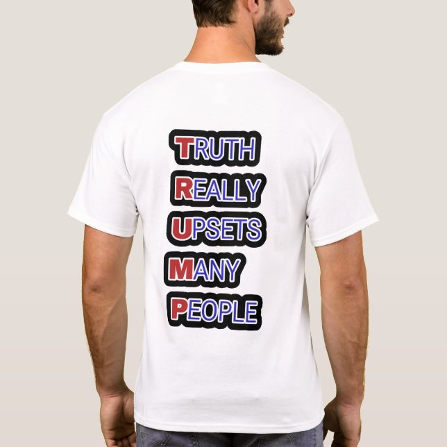 Camiseta MAGA 24 Apoyo al republicano Donald Trump Vance Te (Reverso)