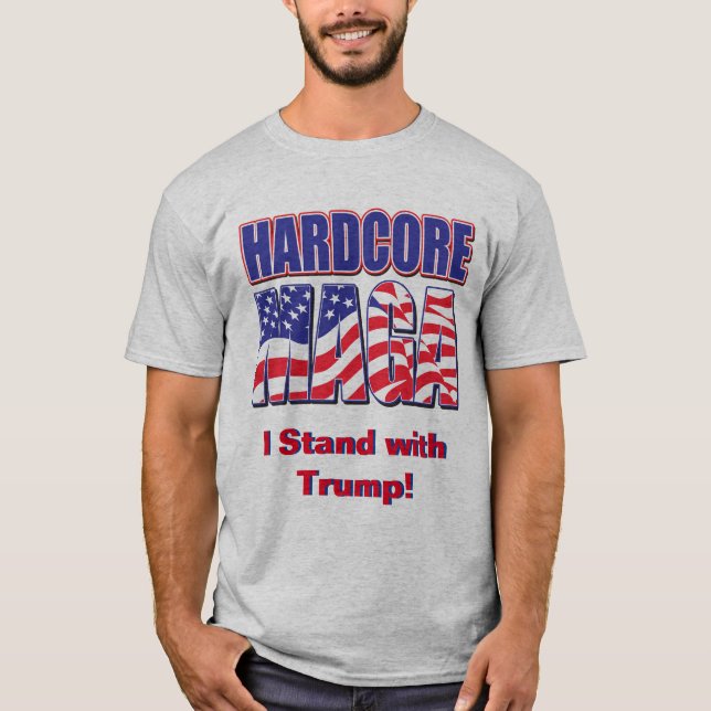 Camiseta MAGA hardcore (Anverso)
