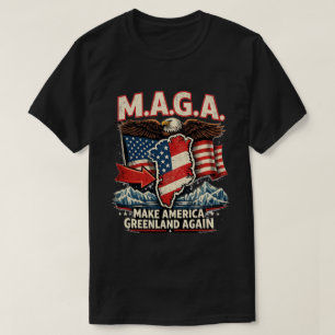 Camiseta MAGA Haz que América vuelva a ser Groenlandia