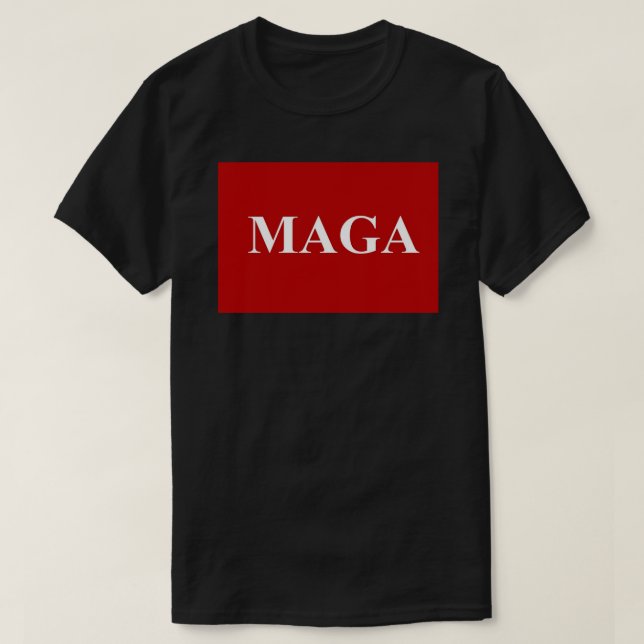 Camiseta MAGA Haz que Estados Unidos vuelva a ser grande, M (Diseño del anverso)