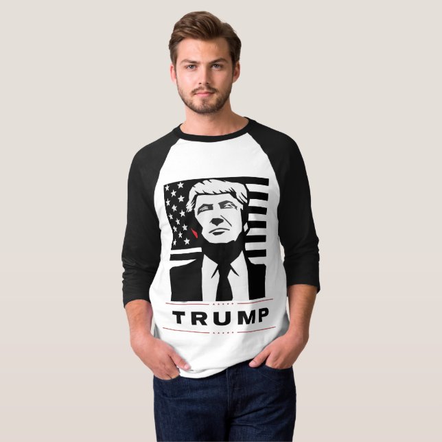 Camiseta Maga Merch | TrumpWear multicolor (Anverso completo)