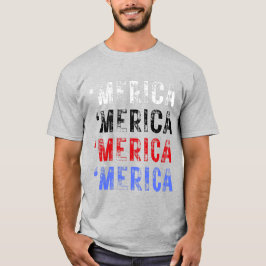 Camiseta MAGA 'Merica lucha contra el arte pop Trump