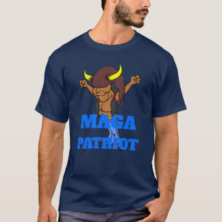 Camiseta MAGA Patriot agrega texto T-Shirt