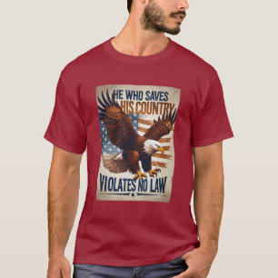 Camiseta MAGA Save Country Law Regalo patriótico