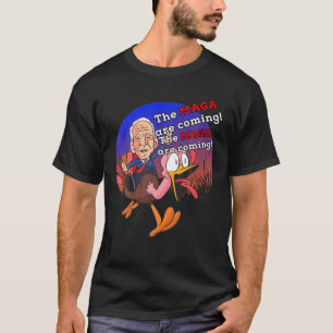 Camiseta MAGA VIENE Brandon Biden Halloween Político