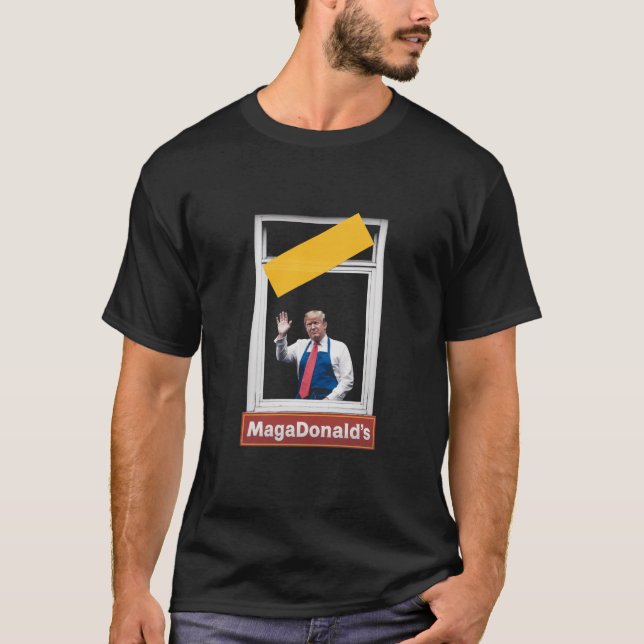 Camiseta MAGADonald's Trump 2024 (Anverso)