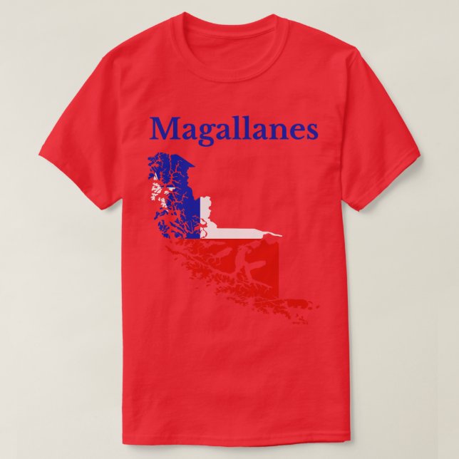 Camiseta Magallanes Chile (Diseño del anverso)