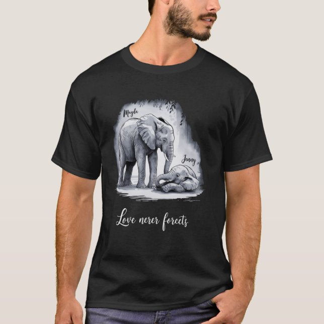 Camiseta Magda & Jenny Elephant Memorial T-Shirt u2013 Love (Anverso)