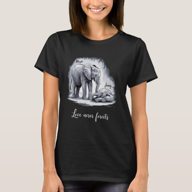 Camiseta Magda & Jenny Elephant Memorial T-Shirt u2013 Love (Anverso)