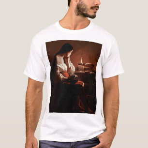 Camiseta Magdalena con la llama del tabaco, La Tour