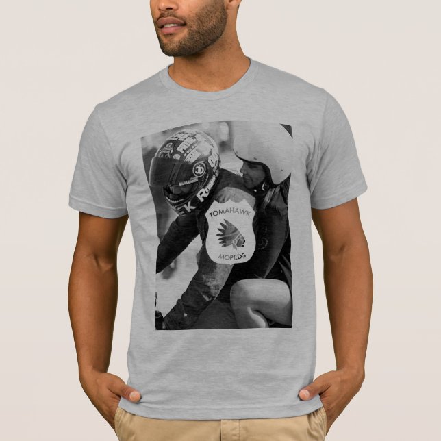 Camiseta Magdalena de la hacha de guerra - gris brezo (Anverso)