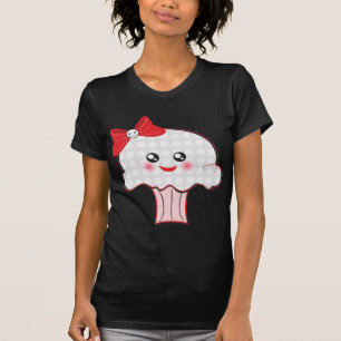 Camiseta Magdalena del cráneo de Kawaii