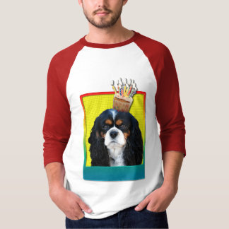Camiseta Magdalena del cumpleaños - caballero - tricolora