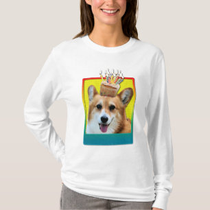 Camiseta Magdalena del cumpleaños - Corgi - Owen