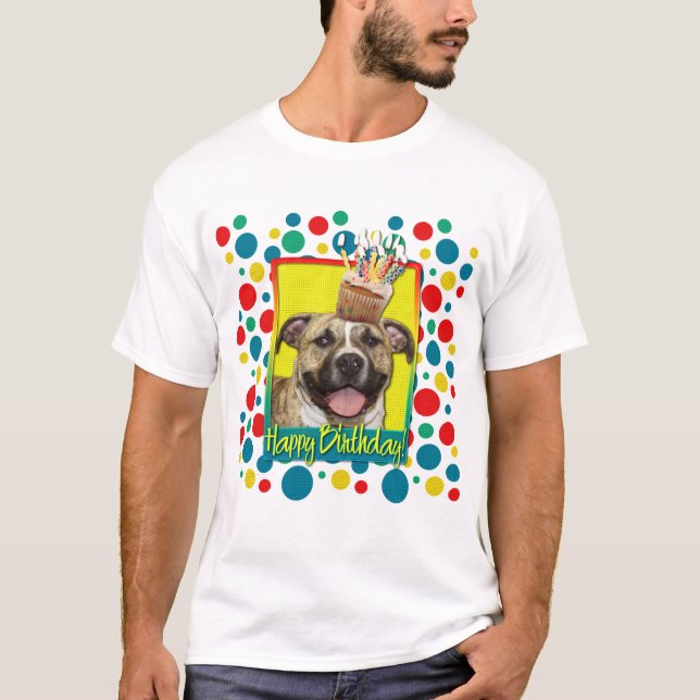 Camiseta Magdalena del cumpleaños - Pitbull - Tigger (Anverso)