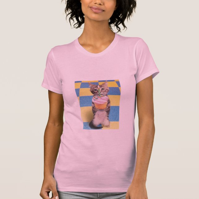 Camiseta Magdalena del gatito (Anverso)